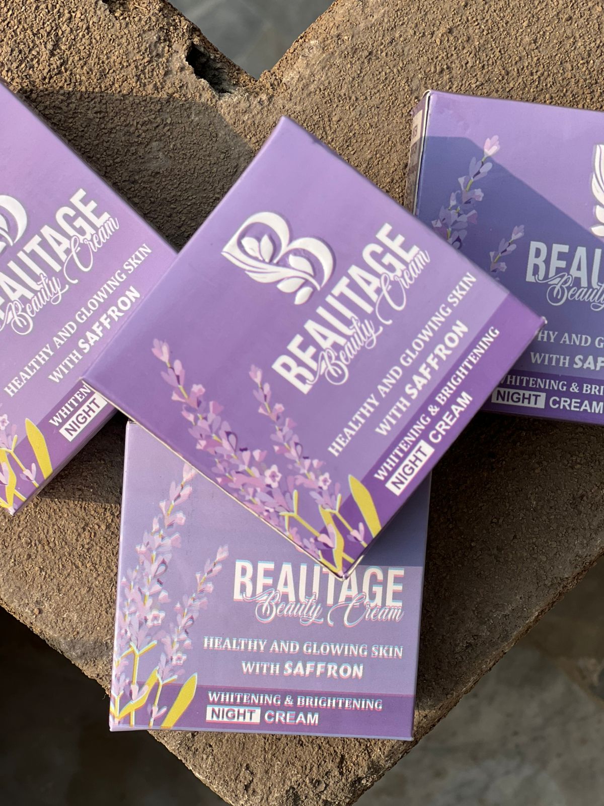 Beautage Beauty Cream – Whitening & Brightening Night Cream with Saffron